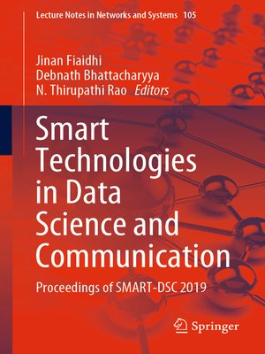 cover image of Smart Technologies in Data Science and Communication